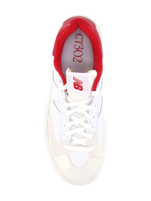 sneakers in pelle bianca/rossa New Balance | CT302VBWHITE/RED